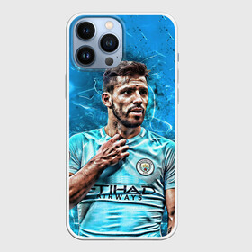 Чехол для iPhone 13 Pro Max с принтом Серхио Агуэро в городе Новоалтайск,  |  | sergio aguero | аргентина | манчестер | манчестер сити | фк | футбол | футбольный клуб