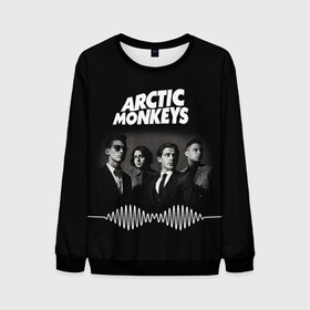 Мужской свитшот 3D с принтом arctic monkeys в городе Новоалтайск, 100% полиэстер с мягким внутренним слоем | круглый вырез горловины, мягкая резинка на манжетах и поясе, свободная посадка по фигуре | alex turner | arctic monkeys | britain | great | indie | rock | алекс тернер | арктик монкейс | инди | рок