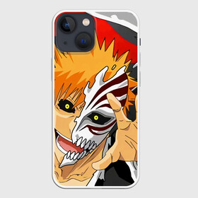 Чехол для iPhone 13 mini с принтом Bleach, Ичиго Куросаки в городе Новоалтайск,  |  | bleach | hollow | ichigo | аниме | блич | ичиго куросаки | манга | маска | пустой