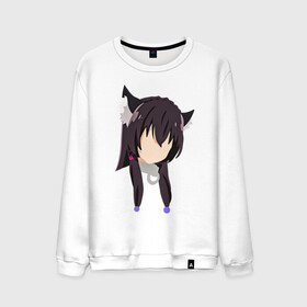 Мужской свитшот хлопок с принтом Neko Rem в городе Новоалтайск, 100% хлопок |  | anime | diablo | edelgard | greenwood | how not to summon a demon lord | neko | rem | shera | shera greenwood | аниме | анимэ | галлеу | гринвуд | демон | диабло | дьявол | неко | повелитель | повелитель тьмы | рем | шера | шера гринвуд | эдельгард