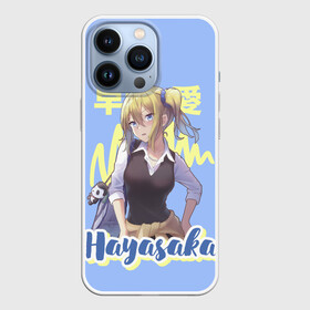 Чехол для iPhone 13 Pro с принтом Hayasaka в городе Новоалтайск,  |  | Тематика изображения на принте: anime | chika | chika fujiwara | kaguya | kaguya shinomiya | love | love detective | love is war | miyuki | shinomiya | аниме | анимэ | кагуя | любовь | любовь   это война | чика