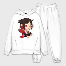 Мужской костюм хлопок OVERSIZE с принтом Kaguya Chika в городе Новоалтайск,  |  | anime | chika | chika fujiwara | kaguya | kaguya shinomiya | love | love detective | love is war | miyuki | shinomiya | аниме | анимэ | кагуя | любовь | любовь   это война | чика