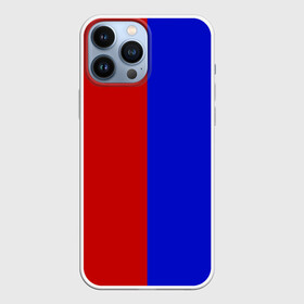 Чехол для iPhone 13 Pro Max с принтом Красно синий в городе Новоалтайск,  |  | blue | red | красно синий | красный | синий