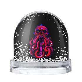 Игрушка Снежный шар с принтом Череп Осьминог Octopus Skull в городе Новоалтайск, Пластик | Изображение внутри шара печатается на глянцевой фотобумаге с двух сторон | animal | beast | kraken | monster | ocean | octopus | sea | skull | water | waves | вода | животные | звери | кракен | монстр | море | океан | осьминог | рыбы | череп | щупальца
