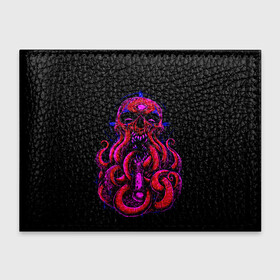 Обложка для студенческого билета с принтом Череп Осьминог | Octopus Skull в городе Новоалтайск, натуральная кожа | Размер: 11*8 см; Печать на всей внешней стороне | Тематика изображения на принте: animal | beast | kraken | monster | ocean | octopus | sea | skull | water | waves | вода | животные | звери | кракен | монстр | море | океан | осьминог | рыбы | череп | щупальца