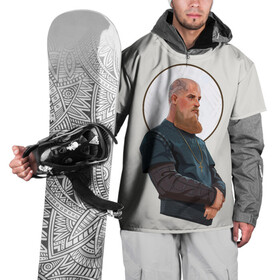 Накидка на куртку 3D с принтом Ragnarr Saint в городе Новоалтайск, 100% полиэстер |  | viking | vikings | альфред великий | аслауг | викинг | викинги | конунг | лагерта | один | рагнар лодброк | сериал | сериалы | харальд
