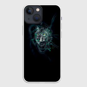 Чехол для iPhone 13 mini с принтом ВоЛк во Тьме в городе Новоалтайск,  |  | волк | волки | зверь | тьма | черный