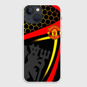 Чехол для iPhone 13 mini с принтом МАНЧЕСТЕР   MANCHESTER   SPORT в городе Новоалтайск,  |  | football | manchester united football club | sport | uefa | английская премьер лига | лига финал | манчестер юнайтед | матч. | спорт | уефа | финал | футбол