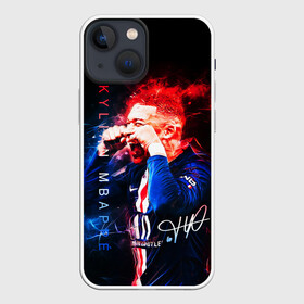 Чехол для iPhone 13 mini с принтом Килиан Мбаппе в городе Новоалтайск,  |  | kylian mbappe | килиан мбаппе | номер 7 | псж | сборная франции | футбол | футболист