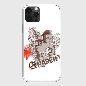 Чехол для iPhone 12 Pro Max с принтом АНГЕЛ АНАРХИИ в городе Новоалтайск, Силикон |  | anarchy | angel | art | blood | punk | анархия | ангел | ирокез | кровь | крылья | культура | мальчик | панк | символ | узор