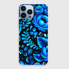 Чехол для iPhone 13 Pro Max с принтом Гжель в городе Новоалтайск,  |  | гжель | национальные узоры | роспись | узоры