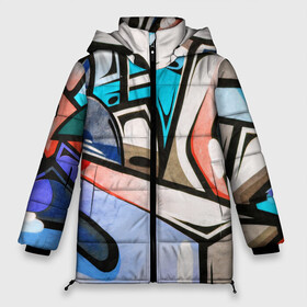 Женская зимняя куртка Oversize с принтом Street Art Graffiti в городе Новоалтайск, верх — 100% полиэстер; подкладка — 100% полиэстер; утеплитель — 100% полиэстер | длина ниже бедра, силуэт Оверсайз. Есть воротник-стойка, отстегивающийся капюшон и ветрозащитная планка. 

Боковые карманы с листочкой на кнопках и внутренний карман на молнии | art | graffiti | paints | street | wall