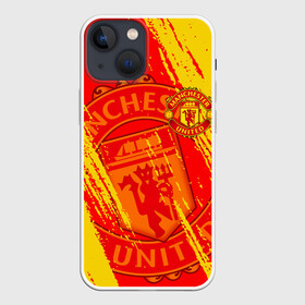 Чехол для iPhone 13 mini с принтом МАНЧЕСТЕР   MANCHESTER UNITED в городе Новоалтайск,  |  | football | manchester united football club | sport | uefa | английская премьер лига | лига финал | манчестер юнайтед | матч. | спорт | уефа | финал | футбол