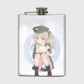 Фляга с принтом Girls und Panzer в городе Новоалтайск, металлический корпус | емкость 0,22 л, размер 125 х 94 мм. Виниловая наклейка запечатывается полностью | Тематика изображения на принте: darjeeling | girls und panzer | girls und panzer правда | дарджилинг | девочки и танки | девушки и танки | катюша | нисидзуми михо | правда | танки