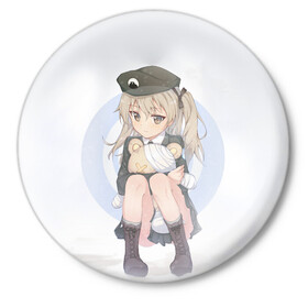 Значок Girls und Panzer: в городе Новоалтайск, металл | круглая форма, металлическая застежка в виде булавки | darjeeling | girls und panzer | girls und panzer правда | дарджилинг | девочки и танки | девушки и танки | катюша | нисидзуми михо | правда | танки
