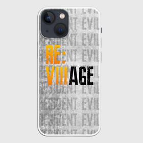 Чехол для iPhone 13 mini с принтом RE VILLAGE LOGO | ДЕРЕВНЯ ОБИТЕЛЬ ЗЛА ЛОГО (Z) в городе Новоалтайск,  |  | horror | lady dimitrescu | resident evil | resident evil 8 | village | демитреска | деревня | димитреску | леди димитреска | обитель зла | резидент эвил | ресидент евил | хоррор