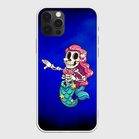 Чехол для iPhone 12 Pro Max с принтом Русалка скелет Mermaid skeleton в городе Новоалтайск, Силикон |  | Тематика изображения на принте: mermaid | naiad | nymph | rusalka | ведява | водяница | восточнославянская мифология | дух | лесовица | мифология | морская дева | нимфа | русал | русалии | русалка | русалочка | ундина | фараонка