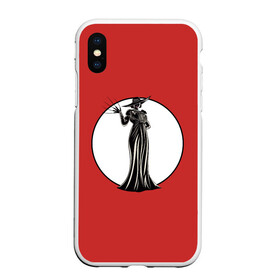 Чехол для iPhone XS Max матовый с принтом Альсина Димитреску в городе Новоалтайск, Силикон | Область печати: задняя сторона чехла, без боковых панелей | biohazard | evil | resident | umbrella | village | альсина | амбрелла | беневенто | биохазард | деревня | димитреску | донна | дочь | евил | итан | карл | леди | матерь | миранда | моро | резидент | румыния | сальваторе