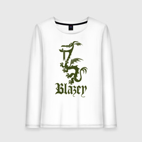Женский лонгслив хлопок с принтом Blazey в городе Новоалтайск, 100% хлопок |  | blazey | disney | onward | pixar | vdzabma | блейзи | вперёд | дисней | пиксар