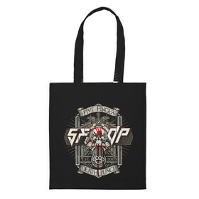 Шоппер 3D с принтом Five Finger Death Punch в городе Новоалтайск, 100% полиэстер | Плотность: 200 г/м2; Размер: 34×35 см; Высота лямок: 30 см | 5fdp | ffdp | five finger death punch | metal | music | rock | альтернатива | группы | метал | музыка | музыкальная группа | рок | рок музыка | хеви метал
