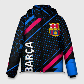 Мужская зимняя куртка 3D с принтом FC BARCA БАРСА БАРСЕЛОНА в городе Новоалтайск, верх — 100% полиэстер; подкладка — 100% полиэстер; утеплитель — 100% полиэстер | длина ниже бедра, свободный силуэт Оверсайз. Есть воротник-стойка, отстегивающийся капюшон и ветрозащитная планка. 

Боковые карманы с листочкой на кнопках и внутренний карман на молнии. | barca | fc barcelona | football | sport | uefa | английская премьер лига. | барса | лига финал | матч | спорт | уефа | финал | фк барселона | футбол