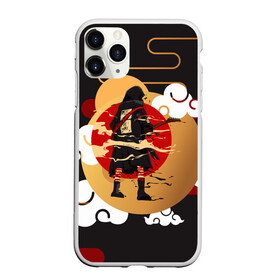 Чехол для iPhone 11 Pro матовый с принтом Ниндзя. Япония в городе Новоалтайск, Силикон |  | Тематика изображения на принте: аниме | ниндзя | облака | япония | японские мотивы. символы