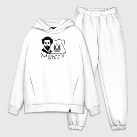 Мужской костюм хлопок OVERSIZE с принтом Mohamed Salah Египет в городе Новоалтайск,  |  | Тематика изображения на принте: basel | champion | chelsea | fifa | lfc | liverpool | mo salah | mohamed salah | mokawloon | roma | soccer | uefa | базель | египет | ливерпуль | лига чемпионов | лфк | мокавлун | мохаммед салах | рома | уефа | фифа | футбол