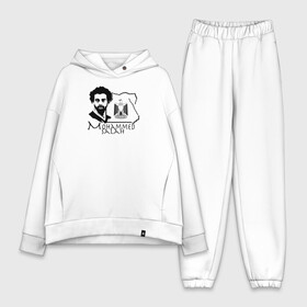 Женский костюм хлопок Oversize с принтом Mohamed Salah Египет в городе Новоалтайск,  |  | basel | champion | chelsea | fifa | lfc | liverpool | mo salah | mohamed salah | mokawloon | roma | soccer | uefa | базель | египет | ливерпуль | лига чемпионов | лфк | мокавлун | мохаммед салах | рома | уефа | фифа | футбол