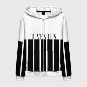 Мужская толстовка 3D на молнии с принтом Juventus Tee Black and White (2021 22) в городе Новоалтайск, 100% полиэстер | длина до линии бедра, манжеты и пояс оформлены мягкой тканевой резинкой, двухслойный капюшон со шнурком для регулировки, спереди молния, по бокам два кармана | 0x000000123 | juve | juventus | ronaldo | криштьяно | роналдо | юве | ювентус