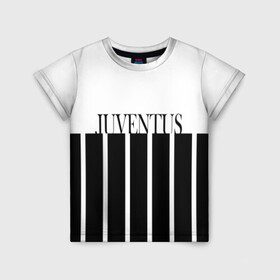 Детская футболка 3D с принтом Juventus | Tee Black and White (2021/22) в городе Новоалтайск, 100% гипоаллергенный полиэфир | прямой крой, круглый вырез горловины, длина до линии бедер, чуть спущенное плечо, ткань немного тянется | Тематика изображения на принте: 0x000000123 | juve | juventus | ronaldo | криштьяно | роналдо | юве | ювентус