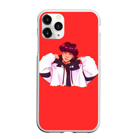 Чехол для iPhone 11 Pro матовый с принтом Suga Red в городе Новоалтайск, Силикон |  | Тематика изображения на принте: bts | pop | битиэс | бтс | ви | джей хоуп | джонгук | корейцы | музыка | поп | попса | рм | чимин | чин сюги