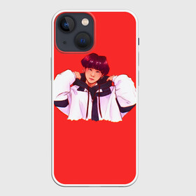 Чехол для iPhone 13 mini с принтом Suga Red в городе Новоалтайск,  |  | bts | pop | битиэс | бтс | ви | джей хоуп | джонгук | корейцы | музыка | поп | попса | рм | чимин | чин сюги