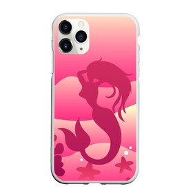 Чехол для iPhone 11 Pro Max матовый с принтом Русалка в городе Новоалтайск, Силикон |  | mermaid | в море | морская | подводный | русалка | русалочка | ундина