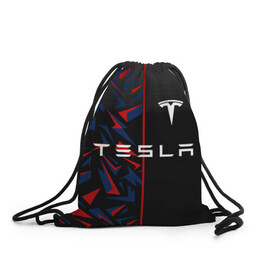 Рюкзак-мешок 3D с принтом TESLA MOTORS ТЕСЛА в городе Новоалтайск, 100% полиэстер | плотность ткани — 200 г/м2, размер — 35 х 45 см; лямки — толстые шнурки, застежка на шнуровке, без карманов и подкладки | Тематика изображения на принте: brand | car | elon mask | s3xy | tesla | авто | бренд | илон | илон маск | маск | машина | тесла | электрокар