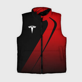 Женский жилет утепленный 3D с принтом TESLA MOTORS  ТЕСЛА в городе Новоалтайск,  |  | brand | car | elon mask | s3xy | tesla | авто | бренд | илон | илон маск | маск | машина | тесла | электрокар