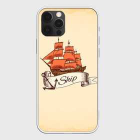 Чехол для iPhone 12 Pro Max с принтом Корабль Ship в городе Новоалтайск, Силикон |  | ship | ships | whale | кит | киты | корабли | кораблики | море | морские | морское | якорь