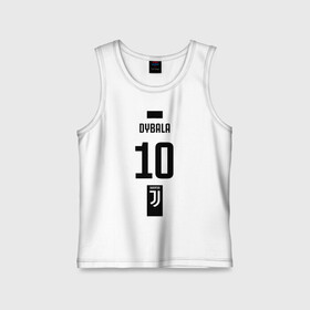 Детская майка хлопок с принтом Dybala 10 номер на груди Juventus в городе Новоалтайск,  |  | 10 | ac milan | champions | fifa | juve | juventus | juvi | paulo dybala | soccer | uefa | дубала | лига чемпионов | номер | пауло дибала | сборная аргентины | спорт | уефа | фифа | фк | футбол | футболист | футбольный клуб | 