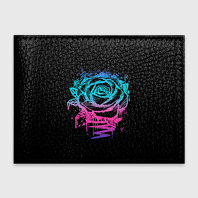 Обложка для студенческого билета с принтом Неоновая Роза Neon Rose в городе Новоалтайск, натуральная кожа | Размер: 11*8 см; Печать на всей внешней стороне | Тематика изображения на принте: flower | flowers | green | nature | neon | pattern | red | rose | roses | spring | summer | весна | зеленый | краски | красная | лето | листва | листья | неон | неоновая | паттерн | природа | роза | розы | узор | фауна | флора | цветок | цветы