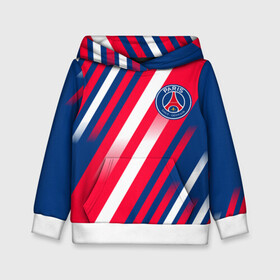 Детская толстовка 3D с принтом ФК ПСЖ PARIS SAINT GERMAIN в городе Новоалтайск, 100% полиэстер | двухслойный капюшон со шнурком для регулировки, мягкие манжеты на рукавах и по низу толстовки, спереди карман-кенгуру с мягким внутренним слоем | fifa. | football | paris saint germain football club | psg | sport | uefa | английская премьер лига | лига финал | матч | спорт | уефа | финал | фифа | фк парии сен жермен | фк псж | футбол