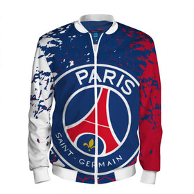 Мужской бомбер 3D с принтом ФК ПСЖ / FC PSG / PARIS SG в городе Новоалтайск, 100% полиэстер | застегивается на молнию, по бокам два кармана без застежек, по низу бомбера и на воротнике - эластичная резинка | fifa. | football | paris saint germain football club | psg | sport | uefa | английская премьер лига | лига финал | матч | спорт | уефа | финал | фифа | фк парии сен жермен | фк псж | футбол
