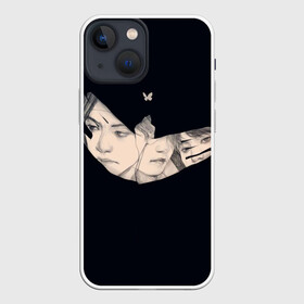 Чехол для iPhone 13 mini с принтом BTS Butterfly в городе Новоалтайск,  |  | bts | pop | битиэс | бтс | ви | джей хоуп | джонгук | корейцы | музыка | поп | попса | рм | чимин | чин сюги