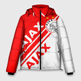 Мужская зимняя куртка 3D с принтом FC AJAX AMSTERDAM / ФК АЯКС в городе Новоалтайск, верх — 100% полиэстер; подкладка — 100% полиэстер; утеплитель — 100% полиэстер | длина ниже бедра, свободный силуэт Оверсайз. Есть воротник-стойка, отстегивающийся капюшон и ветрозащитная планка. 

Боковые карманы с листочкой на кнопках и внутренний карман на молнии. | ajax amsterdam | fifa | football | football club. | sport | uefa | английская премьер лига | аякс амстердам | лига финал | матч | спорт | уефа | финал | фифа | футбол | футбольный клуб