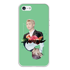 Чехол для iPhone 5/5S матовый с принтом RM x J-Hope в городе Новоалтайск, Силикон | Область печати: задняя сторона чехла, без боковых панелей | bts | pop | битиэс | бтс | ви | джей хоуп | джонгук | корейцы | музыка | поп | попса | рм | чимин | чин сюги