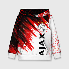 Детская толстовка 3D с принтом FC AJAX AMSTERDAM / ФК АЯКС в городе Новоалтайск, 100% полиэстер | двухслойный капюшон со шнурком для регулировки, мягкие манжеты на рукавах и по низу толстовки, спереди карман-кенгуру с мягким внутренним слоем | ajax amsterdam | fifa | football | football club. | sport | uefa | английская премьер лига | аякс амстердам | лига финал | матч | спорт | уефа | финал | фифа | футбол | футбольный клуб