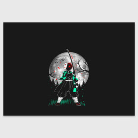 Поздравительная открытка с принтом Moon Slayer в городе Новоалтайск, 100% бумага | плотность бумаги 280 г/м2, матовая, на обратной стороне линовка и место для марки
 | Тематика изображения на принте: kimetsu | moon | no | yaiba | ветра | воды | гёмей | гию | демонов | звука | зеницу | змеи | иноске | камня | кёджиро | клинок | луна | любви | мицури | мудзан | музан | муичиро | насекомого | незуко | обанай | пламени