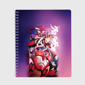 Тетрадь с принтом Gurren Lagann в городе Новоалтайск, 100% бумага | 48 листов, плотность листов — 60 г/м2, плотность картонной обложки — 250 г/м2. Листы скреплены сбоку удобной пружинной спиралью. Уголки страниц и обложки скругленные. Цвет линий — светло-серый
 | Тематика изображения на принте: gurren | gurren lagann | kamina | kittan bachika | nia teppelin | simon | yoko littner | гуррен | гуррен лаганн | симон