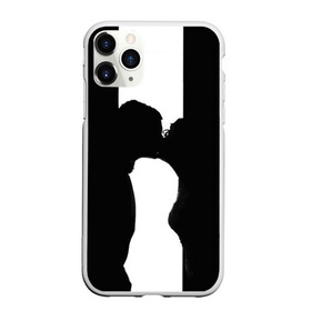 Чехол для iPhone 11 Pro матовый с принтом ПоЦелУй в городе Новоалтайск, Силикон |  | влюбленные | девушка | пара | парень | поцелуй