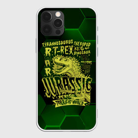Чехол для iPhone 12 Pro Max с принтом T-rex Jurassic Динозавр в городе Новоалтайск, Силикон |  | Тематика изображения на принте: dino | rex | roar | t rex | дино | динозавр | динозавры