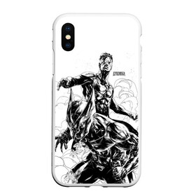 Чехол для iPhone XS Max матовый с принтом НЕУЯЗВИМЫЙ INVINCIBLE в городе Новоалтайск, Силикон | Область печати: задняя сторона чехла, без боковых панелей | Тематика изображения на принте: comics | damien darkblood | invincible | дэмиен даркблад | комикс | комиксы | мультсериал | непобедимый | неуязвимый