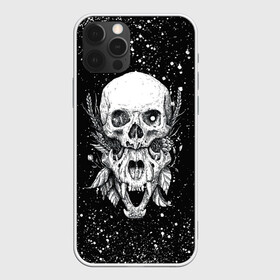 Чехол для iPhone 12 Pro Max с принтом Череп Зверь и Брызги в городе Новоалтайск, Силикон |  | beast | flowers | head | skulls | vampire | брызги | букет | вампир | голова | животные | зверь | зубы | кости | краска | листья | мозги | паттерн | полосы | природа | скелет | текстура | точки | узор | флора | хо | цветы | чб